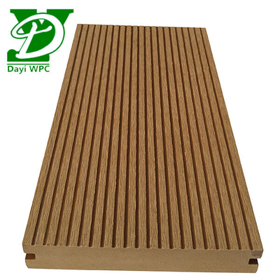 140x23mm Decking composto impermeável Decking composto em relevo para espaços externos