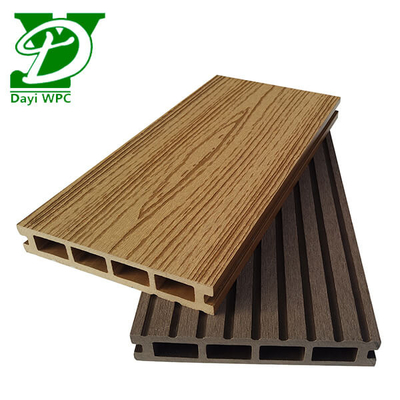 Pavimentação comercial de WPC com um design oco