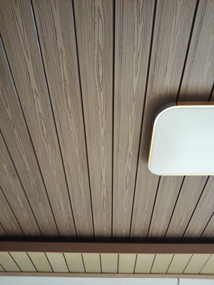 Pavimentação comercial de WPC com um design oco