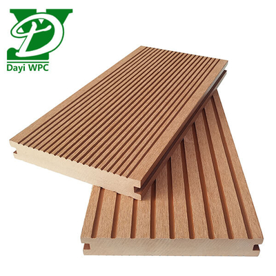 Anti-derrapagem WPC Composite Decking Retardante de Água