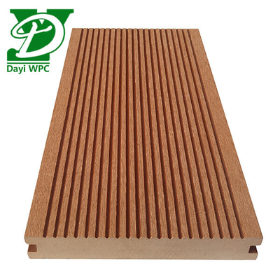 Anti-derrapagem WPC Composite Decking Retardante de Água