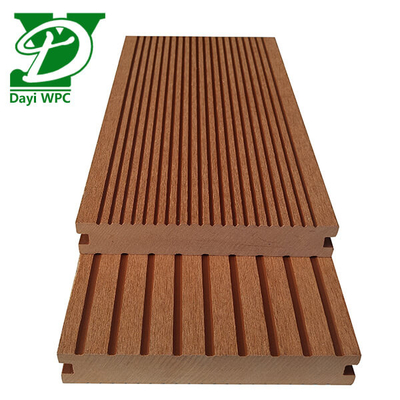 Anti-derrapagem WPC Composite Decking Retardante de Água