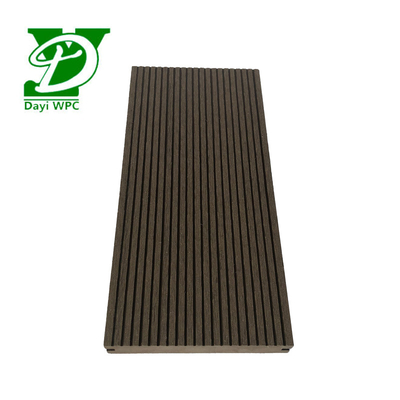 Moderno estilo europeu de madeira maciça de plástico composite decking 140x23mm