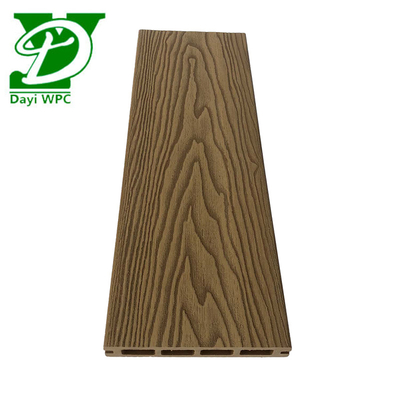 Estilo contemporâneo impermeável WPC Composite Decking Eco Friendly