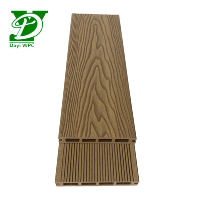 Estilo contemporâneo impermeável WPC Composite Decking Eco Friendly