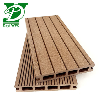 WPC anti-água para piso exterior de terraço oco para piscinas acima de 18 mm