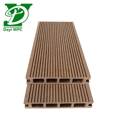 WPC anti-água para piso exterior de terraço oco para piscinas acima de 18 mm