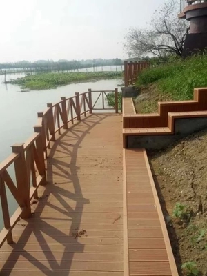 Impermeabilização Decking composto moderno Decking composto WPC Anticorrosivo