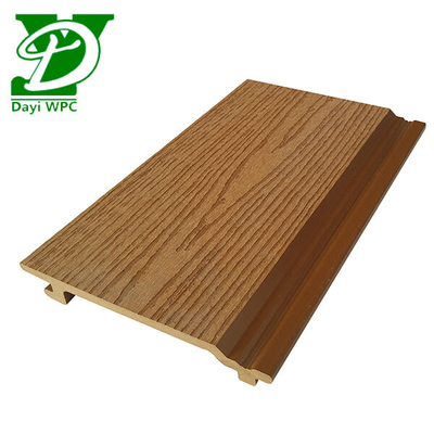 156*21mm Revestimento de WPC durável com barras para decoração exterior