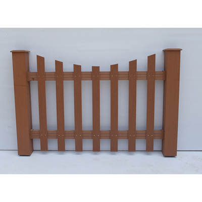 Esgrima de WPC composta de design personalizado para jardim / quintal