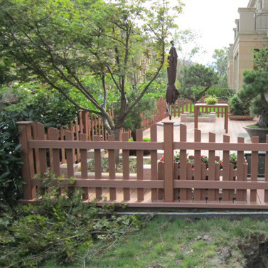 Esgrima de WPC composta de design personalizado para jardim / quintal