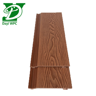 156*21mm Wpc Painel de parede exterior Amigável ao ambiente Anti-mofo