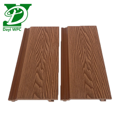 156*21mm Wpc Painel de parede exterior Amigável ao ambiente Anti-mofo