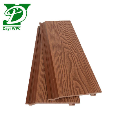 156*21mm Wpc Painel de parede exterior Amigável ao ambiente Anti-mofo