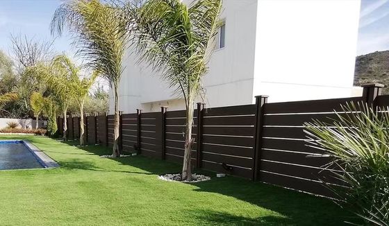 Jardim Moderno Cor Constante Baixa Manutenção vedação WPC