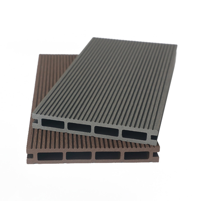 Deck de WPC composto moderno impermeável oco acima de 18 mm de espessura