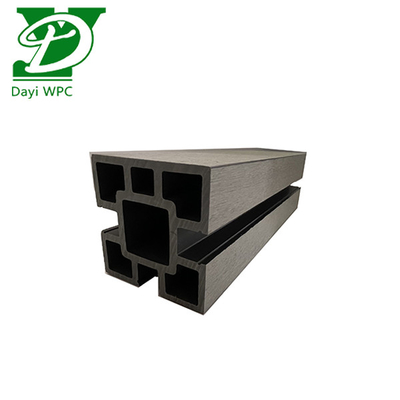 Cercas de WPC em gravura profunda resistentes ao desvanecimento UV para proteção externa duradoura