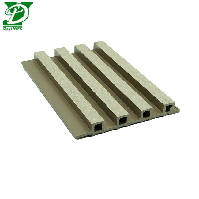 Painéis de parede externa de WPC resistentes aos raios UV para decoração exterior