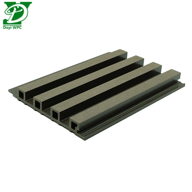 Painel de parede externo WPC de baixa manutenção e instalação rápida e ecológica moderna